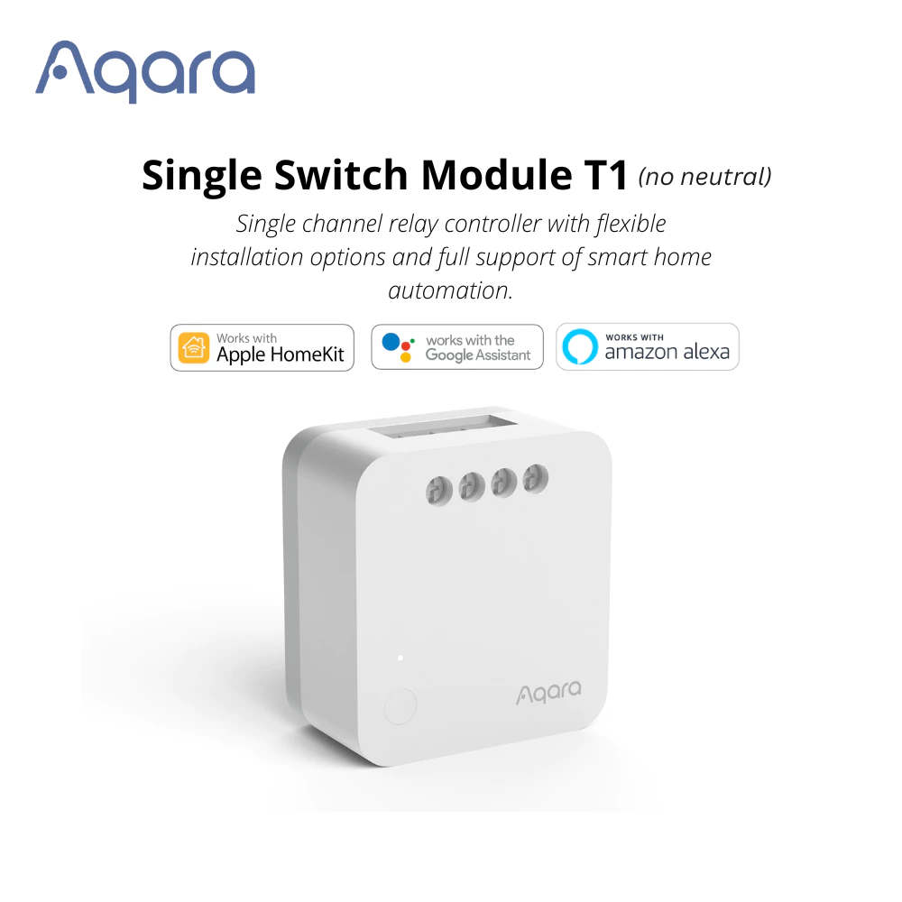 Aqara Single Switch Module T1 No Neutral
